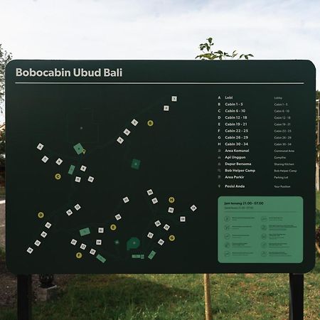 Bobocabin Ubud, Bali Eksteriør billede